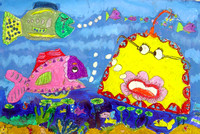 Andria W 2nd Place Age 6 UNDER THE SEA